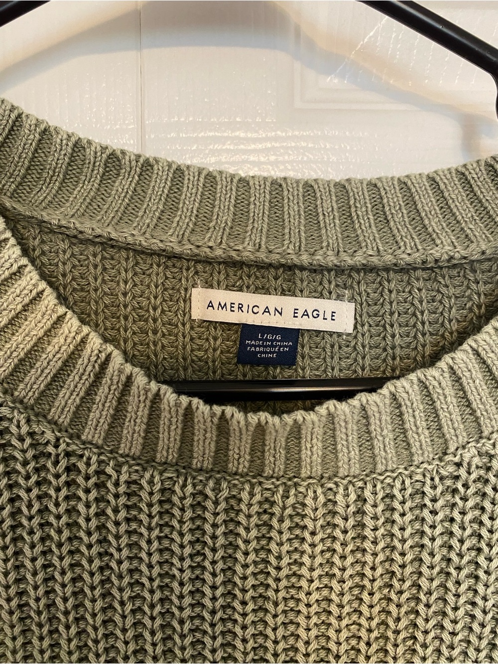American Eagle Green Sweater - Picture 4 of 6